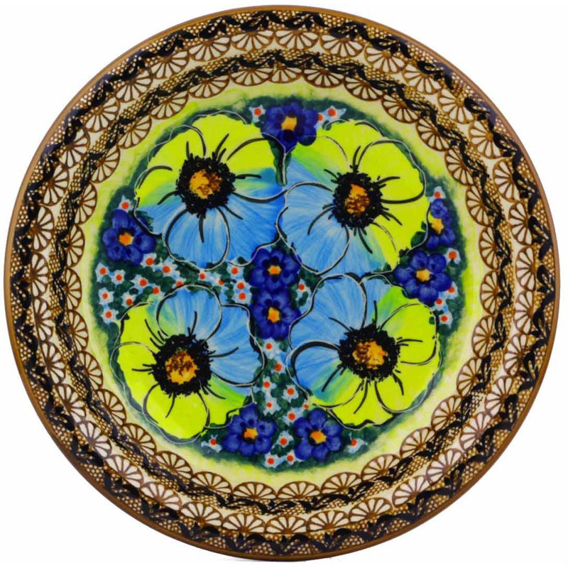 Polish Pottery Handmade Stoneware Pasta Bowl