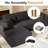 Modular Sectional Sofa With Chaise