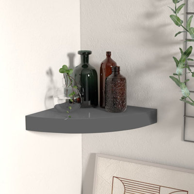 Wall Corner Shelf Floating Corner Shelf Wall Mounted Display Shelf