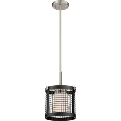 Luminaire suspendu tambour simple à 1 lumière Didama