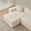Canapé modulaire en L Sherpa de 106 po à 5 places Boneless-750433621-750433623