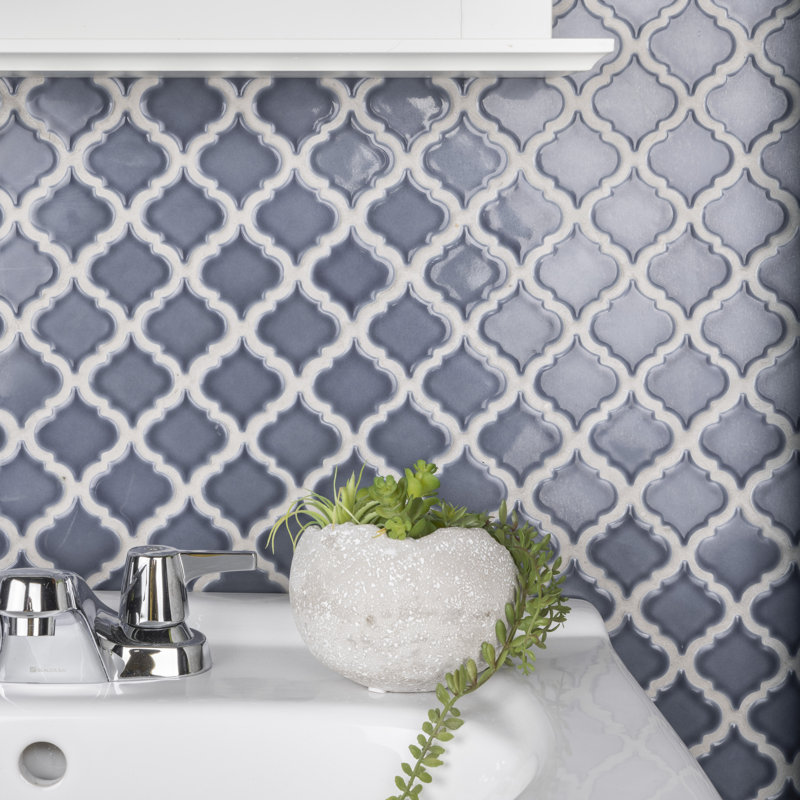 Hudson Tangier 2" x 2" Porcelain Grid Mosaic Wall & Floor Tile