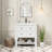 Daum Sharee 30" Freestanding Single Bathroom Vanity Set with Sink Top, Faucet, Painted Surface, 2 Deep Drawers-902127510