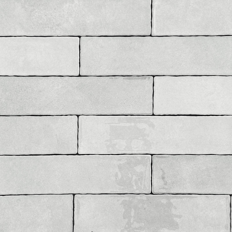 Fes 3" x 12" Ceramic Wall & Floor Tile, Gray