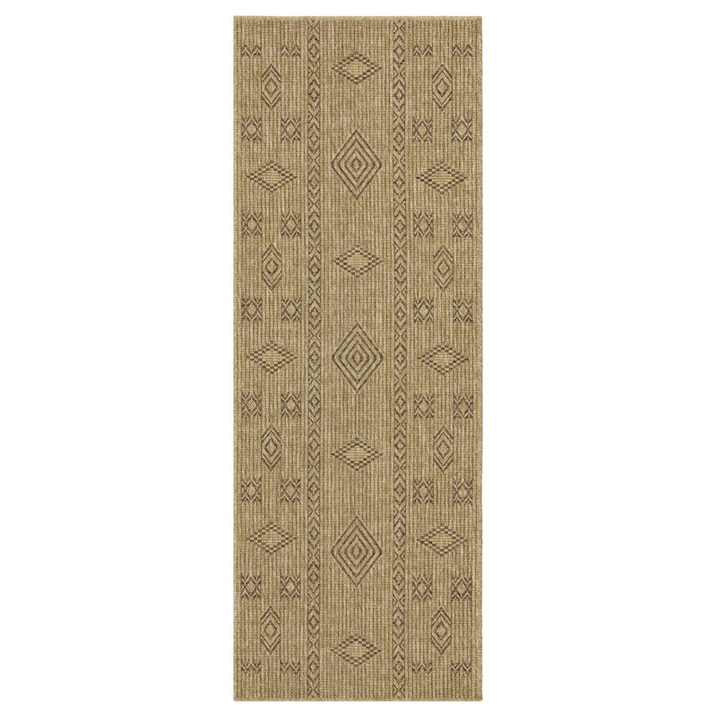 Earth Collection Indoor-outdoor Area Rug – Natural Hues, Stain Resistant, Kid & Pet Friendly Flatweave For High-traffic Spaces