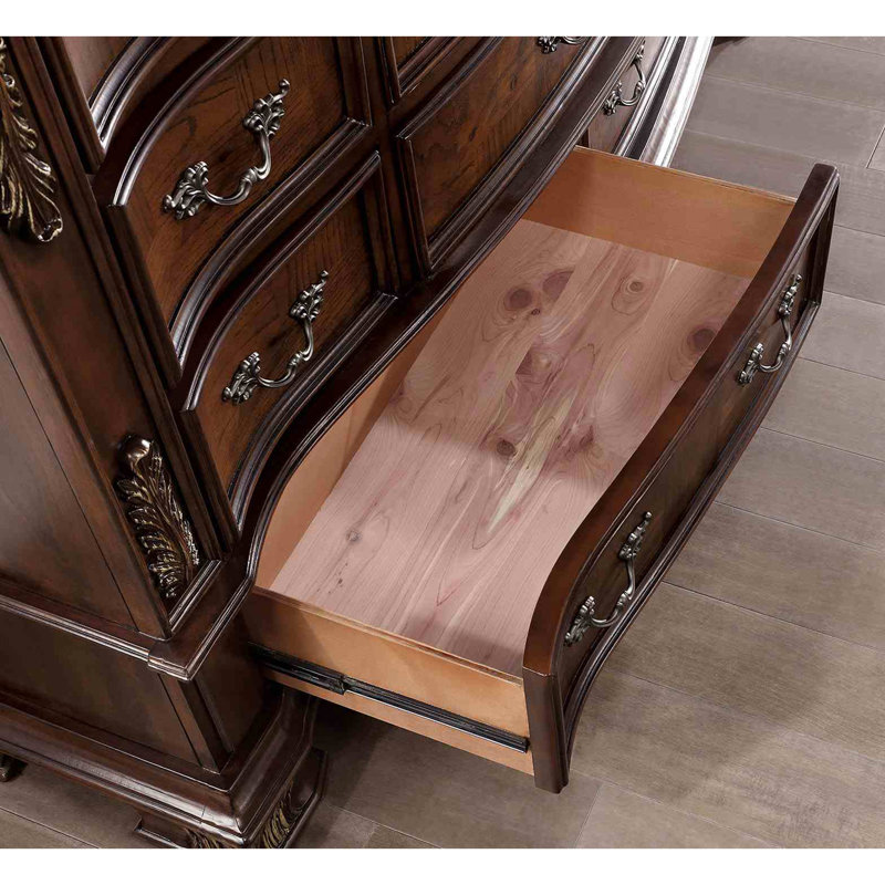 Commode 1 pièce en cerisier brun