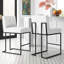 Tabouret de bar en acier inoxydable Privy Performance de Modway-240865243-240901841-184149195