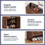 Armoire de rangement pour chaussures 24 paires avec tablettes réglables et tiroir-673294120