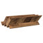 Wood Free Standing Magazine Rack-2118699966