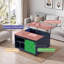 Table basse carrée avec plateau relevable de 31,6 pouces-133658562