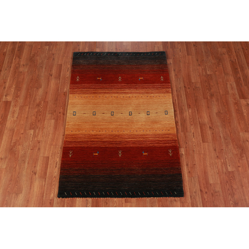 Handmade Gabbeh Indian Rug 3x5