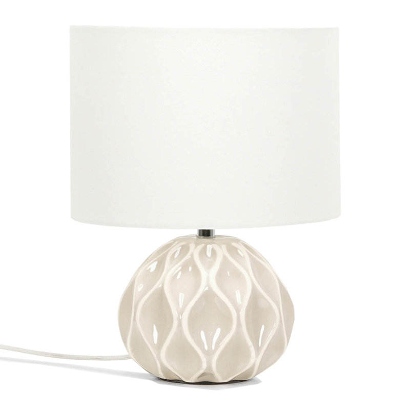 Byrde Ceramic Table Lamp, Yes