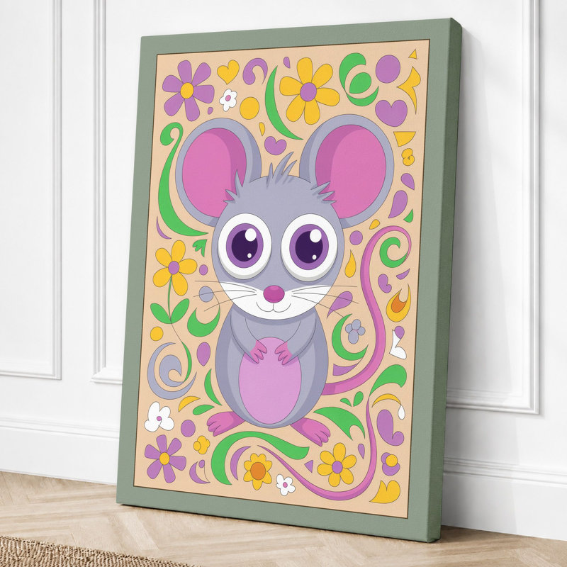 Curious Creature Eclectic - Print, 30x20 - 76.2 x 50.8 cm, Sage Border