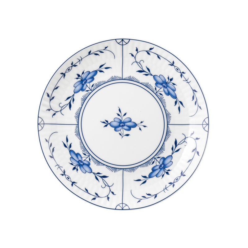 Amina Straw Flower Bread Plate