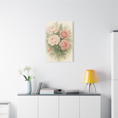 Aaroon Single Picture Frame Print on Canvas