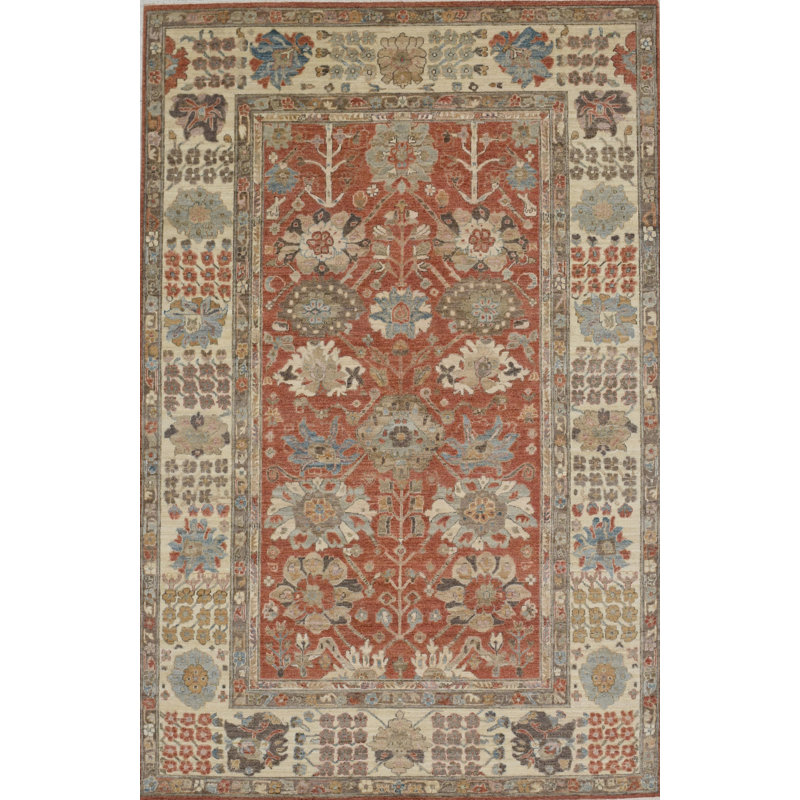 Traditional Hand Knotted Wool Oriental Area Rug