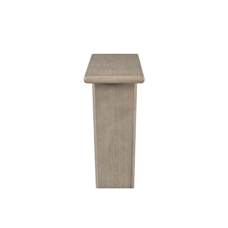 Randall 72" Wood Modern ConsoleTable Dusted Stone Finish