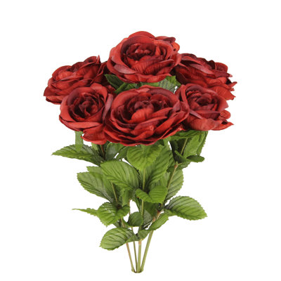 Ensemble de 8 renoncule à fleurs artificielles