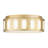 11.25-in Antiuqe Brass LED Flush Mount