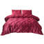 Ensemble de housse de couette Pleat Pintuck Bedding-812418140-812418142