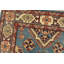 Tapis bleu unique de 3 pi 11 po x 5 pi 11 po
