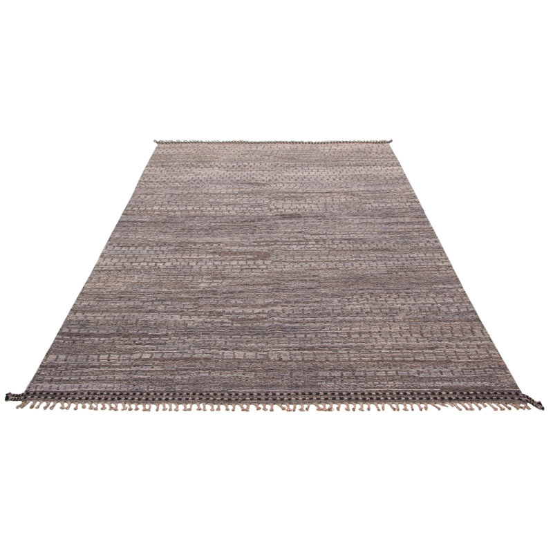 Tapis gris Pak Finest Marrakesh 9 pi 8 po x 14 pi 6 po