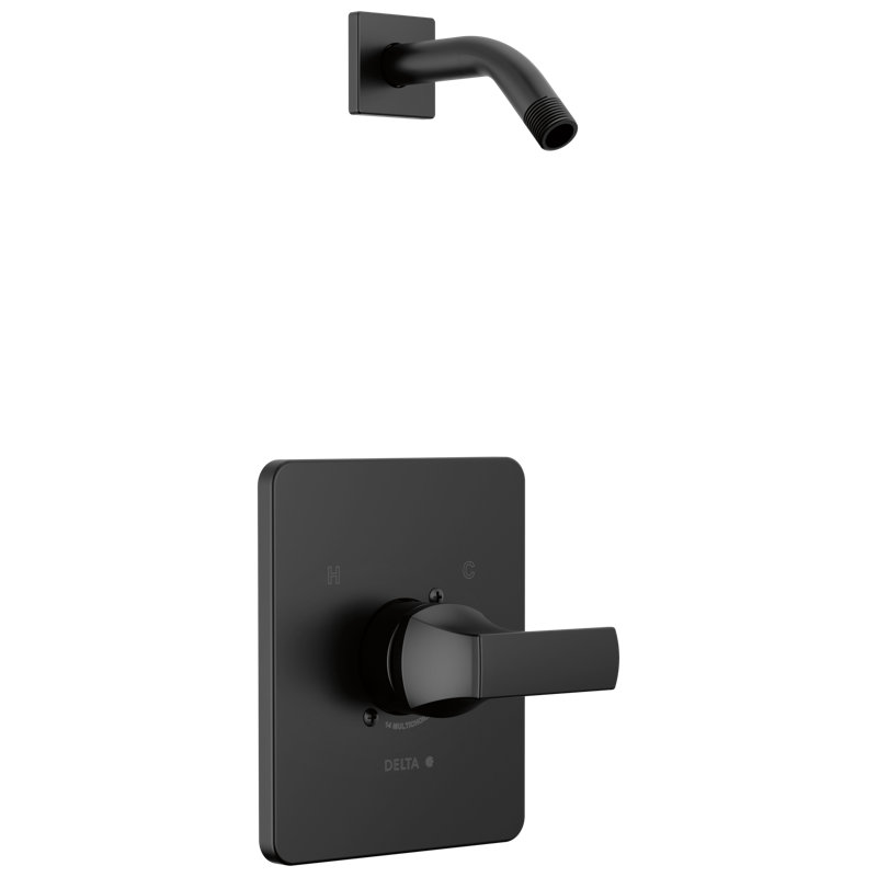 Monitor 14 Series Shower Trim - Less Head, Matte Black