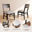 Chaise rembourrée en bois massif-2063474752