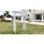 Tonnelle en bois Mimoza White Arbours