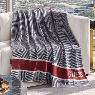 Plaid Guess en maille jacquard