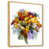 Toile naturelle avec cadre flottant