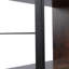154.5cm H x 74cm W Steel Geometric Bookcase
