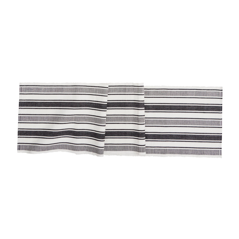 Riney Chandler Stripe Adriatic Runner, Onyx