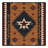 Washable Wagon Wheel Southwestern Area Rug-1311443080