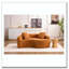 Canapé modulaire courbé en chenille-70962478