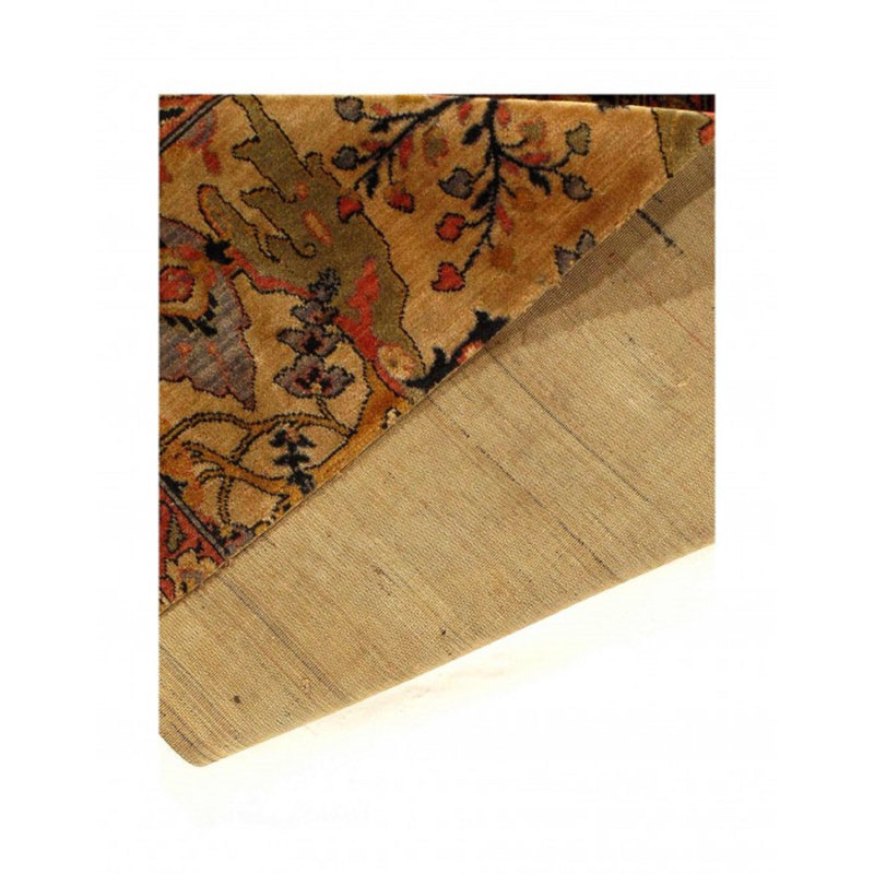 Wool Oriental Area Rug in Brown