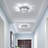 Tynayah Luxury Crystal Semi Flush Mount Ceiling Light