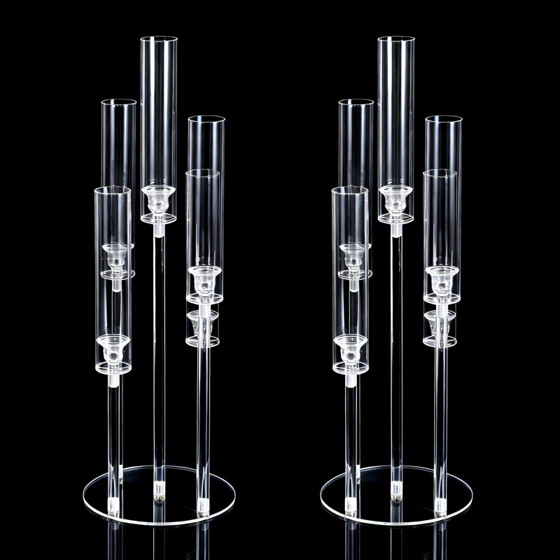 Candelabra with Candle Included, Set of 2