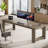 Fredis 86.6" W 2-Person Computer Desk-971063207