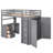 Loft Bed With Drawers, Desk And Wardrobe-1223500685-1223500682