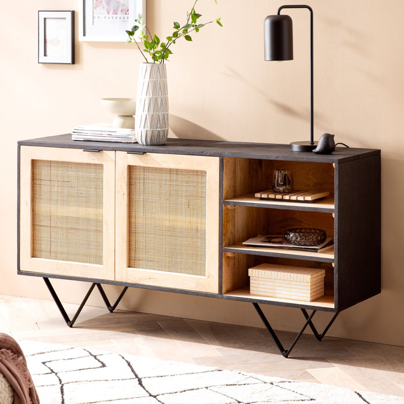 Alesja 145cm Solid Wood Sideboard