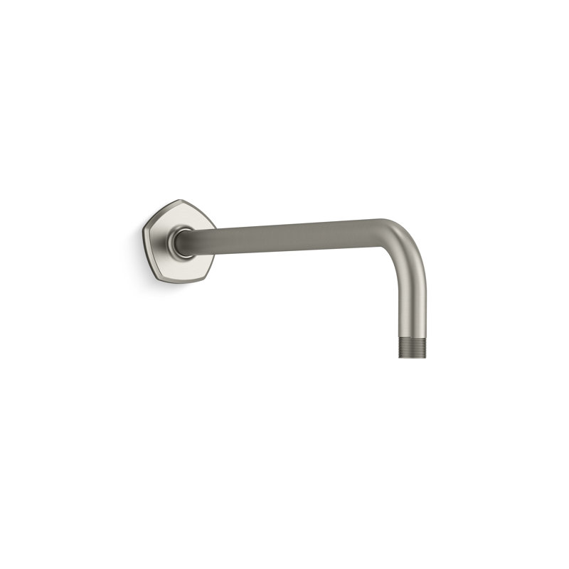 Occasion Wall-Mount Rainhead Arm And Flange, Vibrant Brushed Nickel
