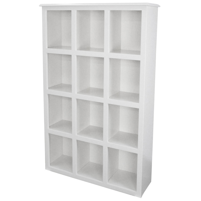 Bibliothèque à cubes Sherita, Jaune européen, (3 tablettes) H 42 po x l 36 po x P 10 po