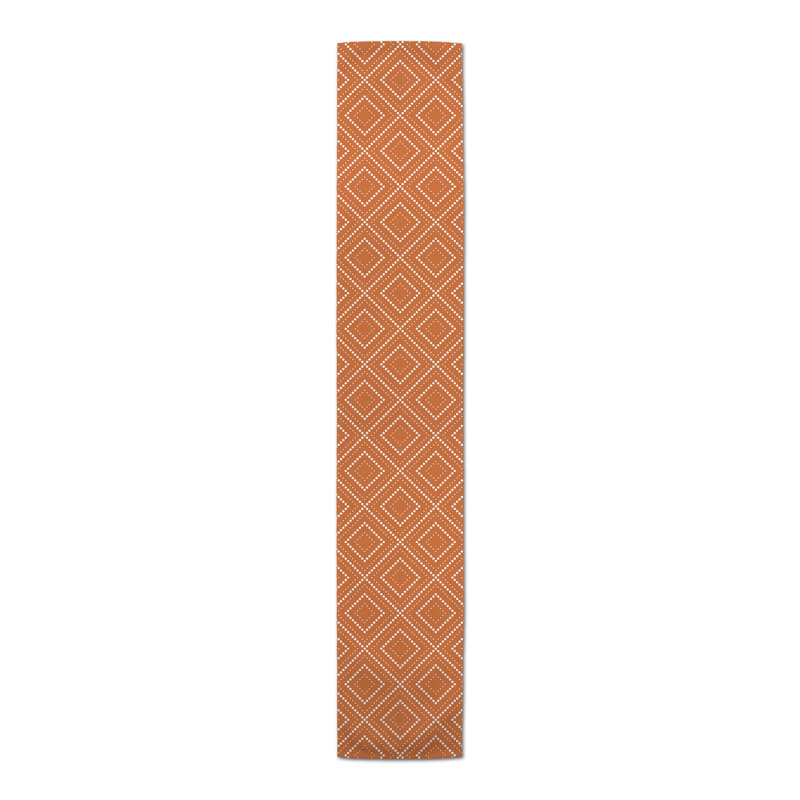 Chemin de table Auric, 90 po x 16 po, Orange