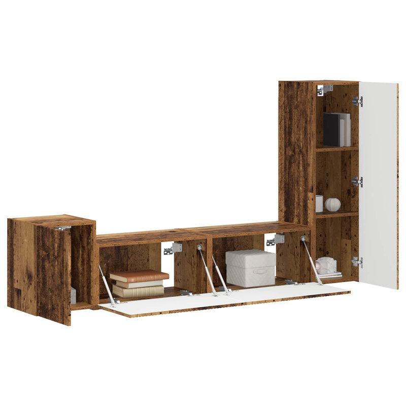 TV Stand for TVs up to 60", Old Wood