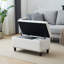 Repose-pieds en cuir Gagny-11562941