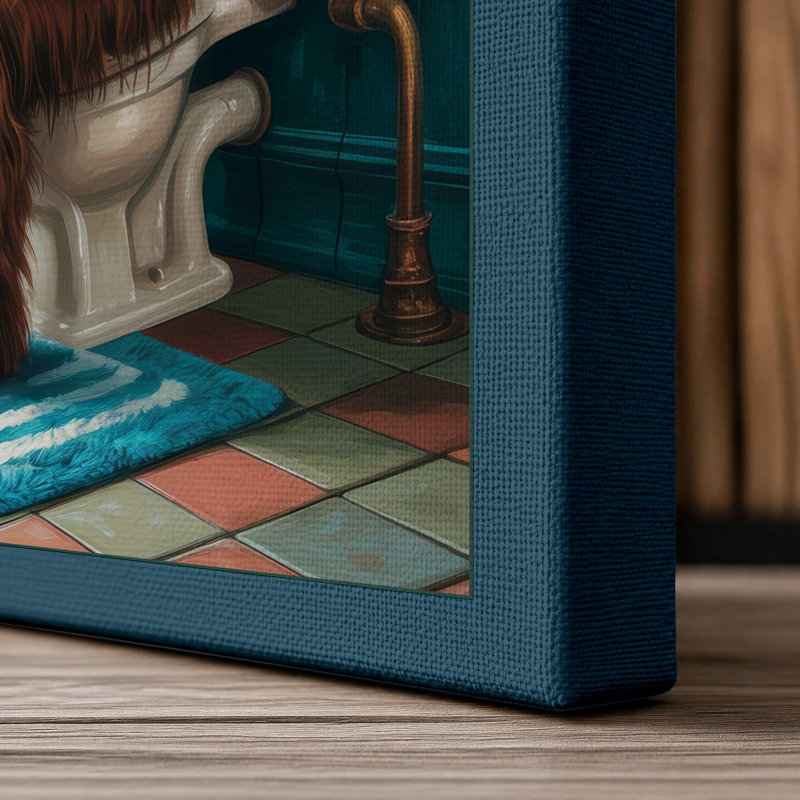 Print, 18x12 - 45.7 x 30.5 cm, Teal Border