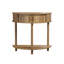 Console moderne en demi-lune pour le salon et l'entrée