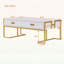 Table basse rectangulaire pour un rangement élégant-1374501449