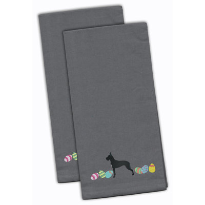 Cotton Embroidered Tea Towel Kitchen Towel
